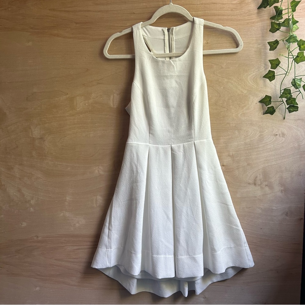 Lulus white skater dress